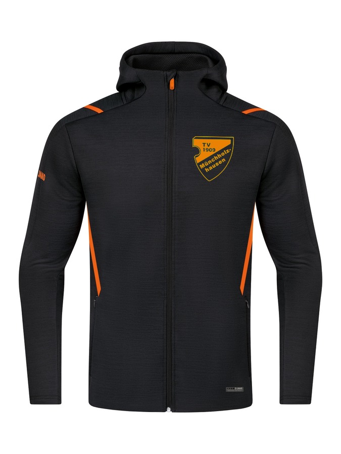 Jako Freizeitjacke Challenge mit Kapuze