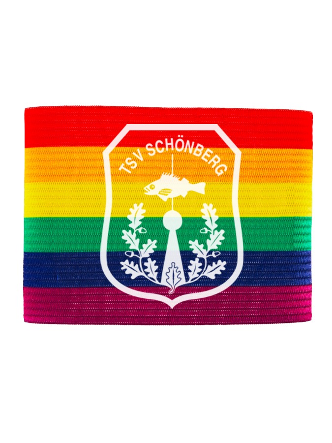 Kapitänsbinde Regenbogen