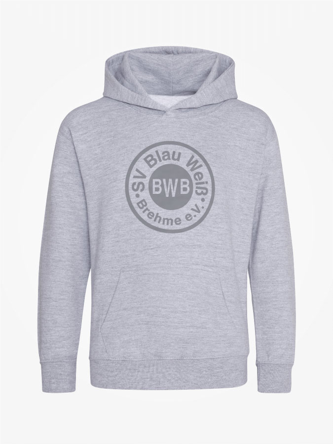 Hoodie All Grey Kids Unisex