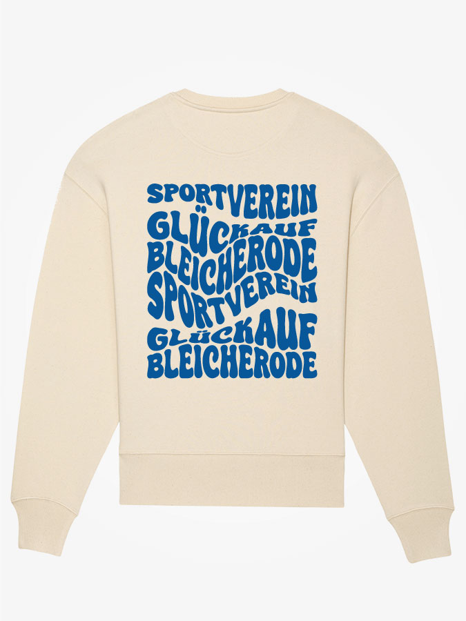 Oversized Sweater Wavy Herren