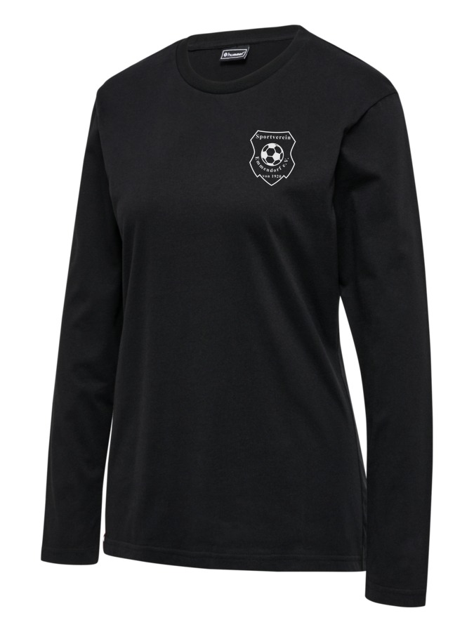 Hummel Red Heavy T-Shirt Langarmshirt Damen