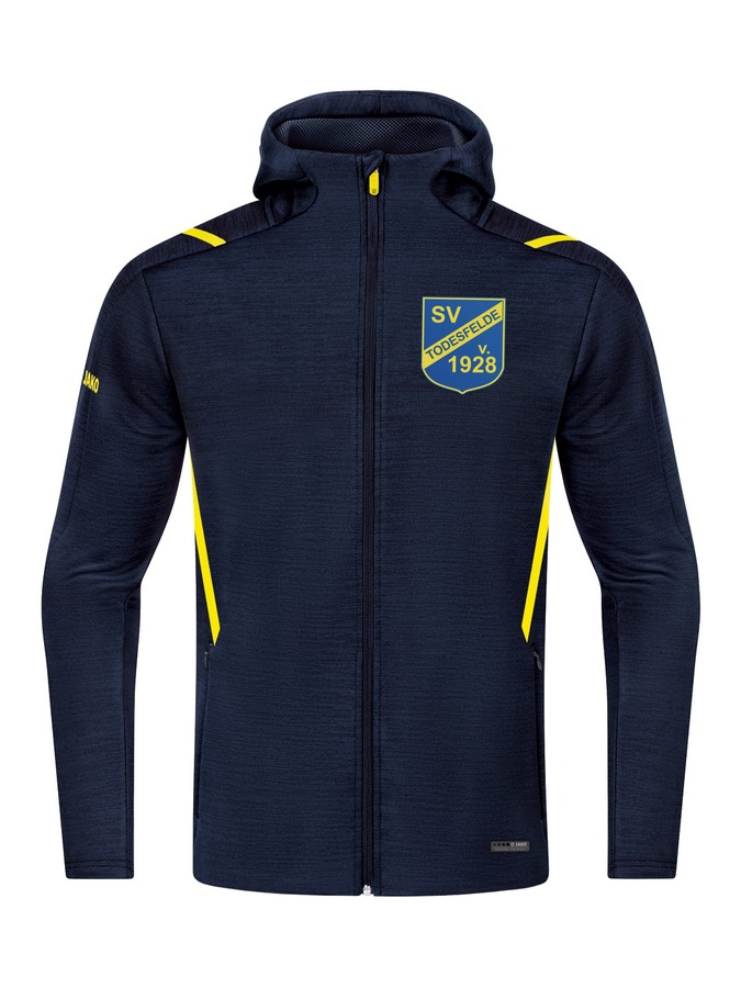 Jako Freizeitjacke Challenge mit Kapuze