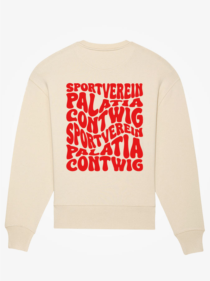 Oversized Sweater Wavy Herren