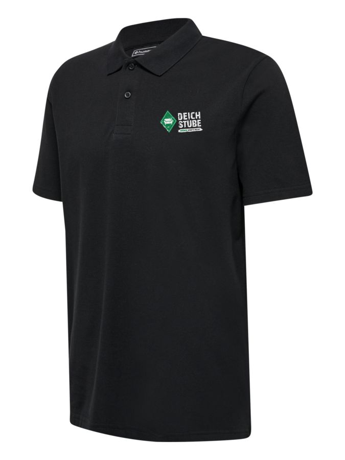 Hummel Red Stretch Polo
