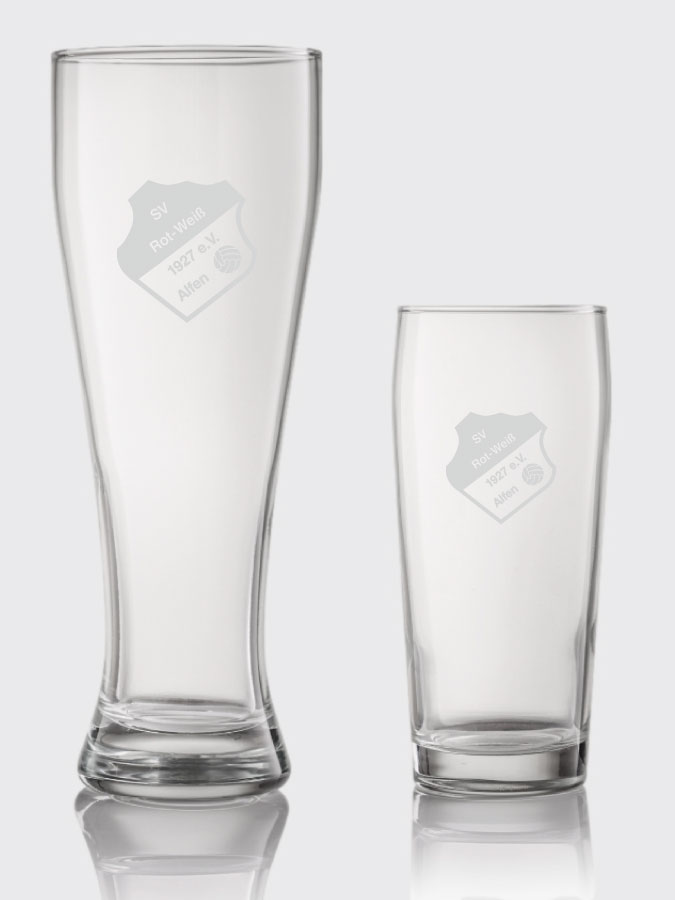 Biergläser Gravur