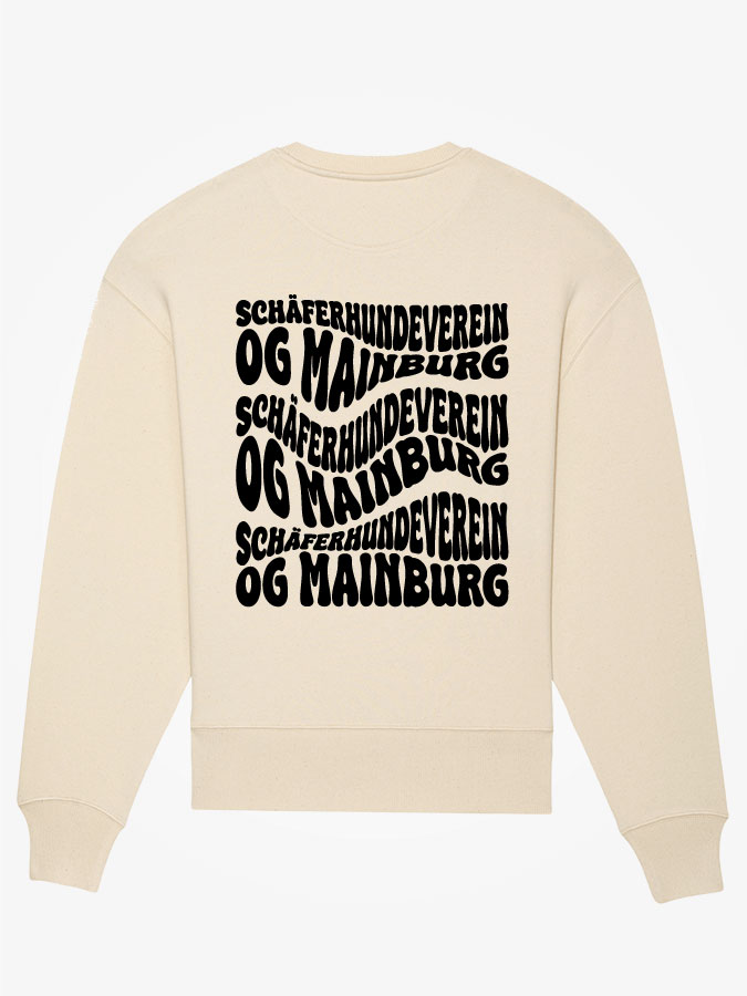 Oversized Sweater Wavy Herren