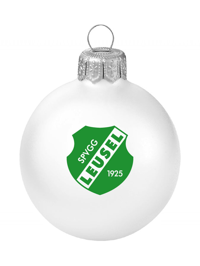 Weihnachtskugel Logo 8cm