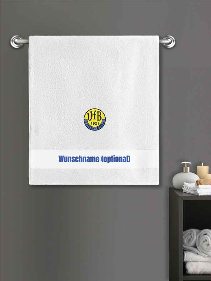 Badehandtuch Team Sticklogo