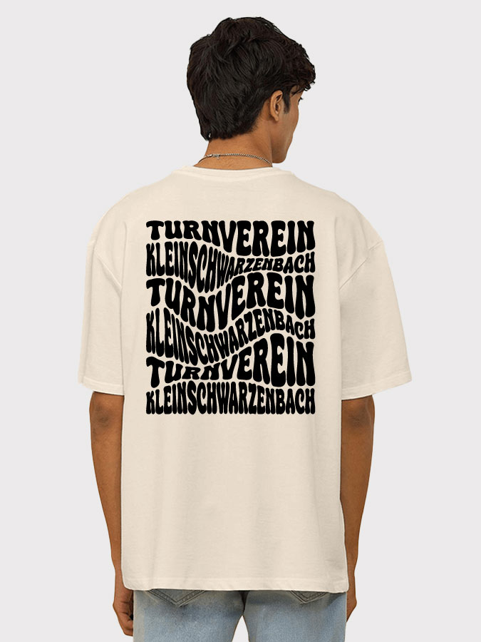 Oversized Shirt Wavy Herren