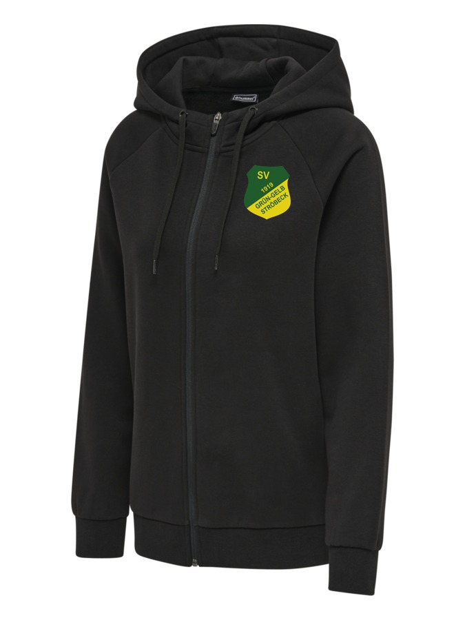 Hummel Red Classic Zip Hoodie Damen