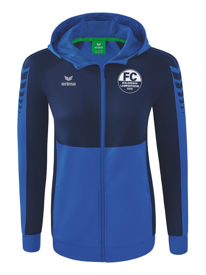 Erima Six Wings Trainingsjacke mit Kapuze Damen