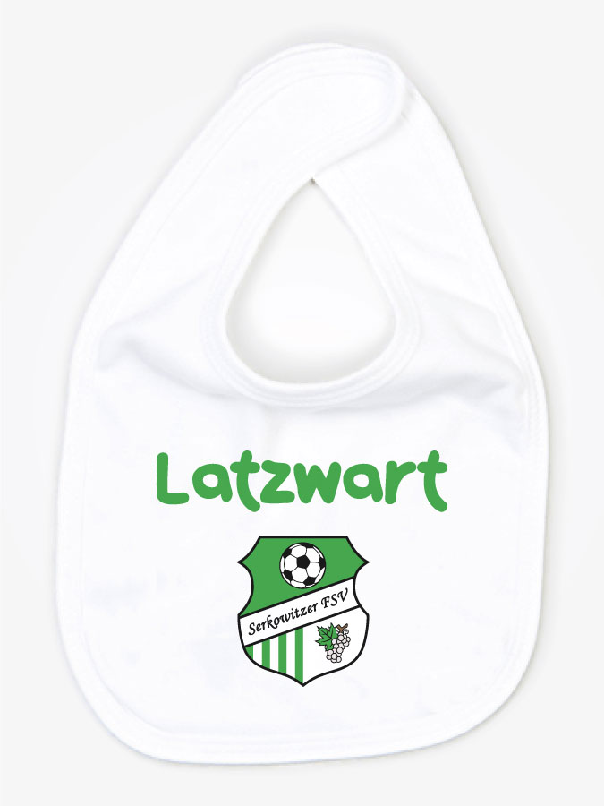 Babylätzchen Latzwart