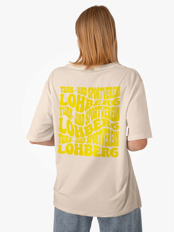Oversized Shirt Wavy Damen