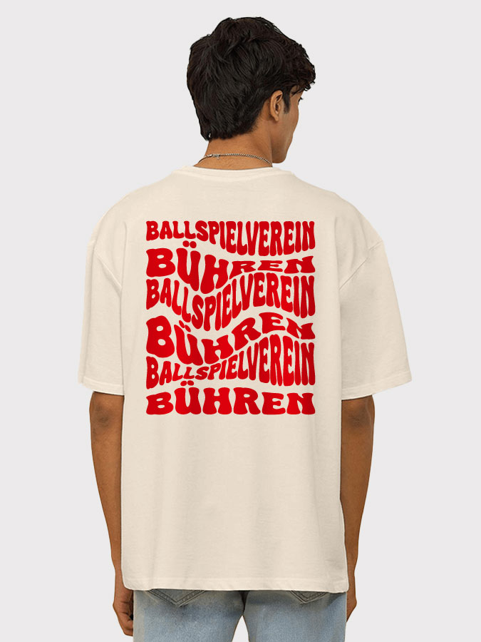 Oversized Shirt Wavy Herren