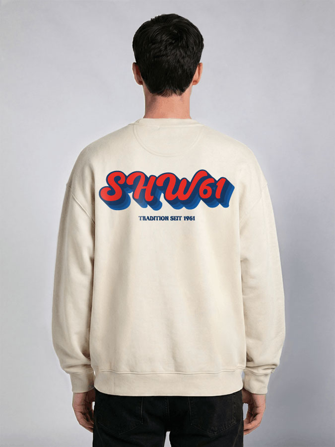 Oversized Sweater Vintage Herren