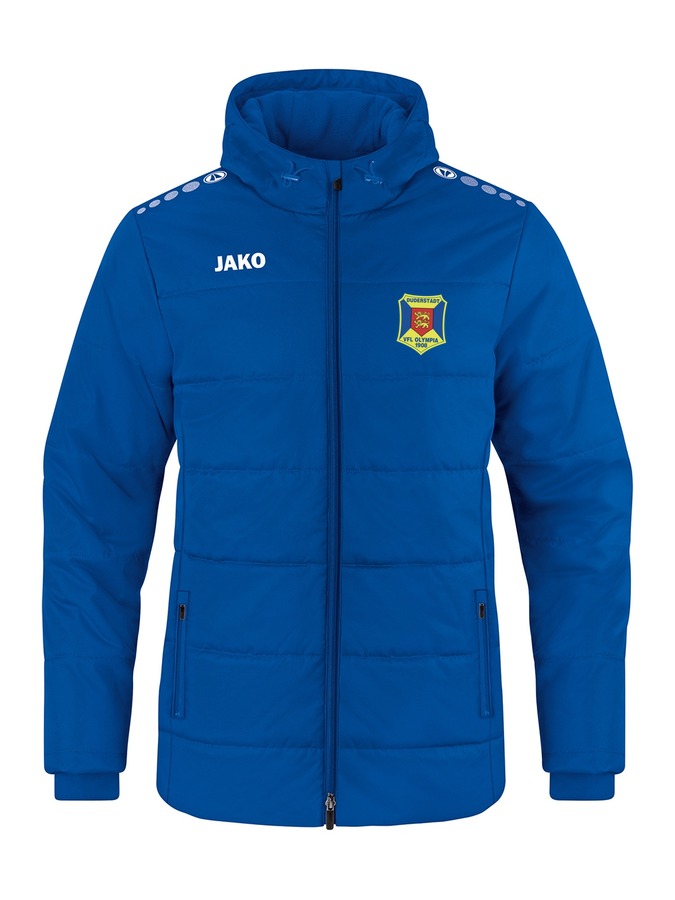 Jako Coachjacke Team mit Kapuze