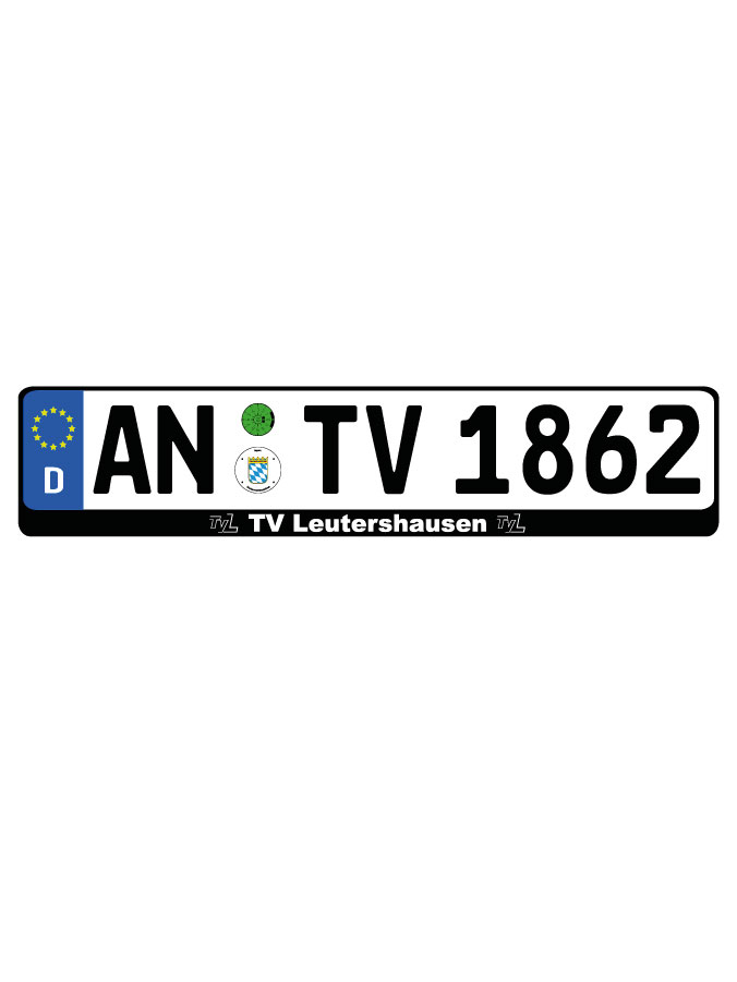 Kennzeichenhalter Kalden (2er Set)