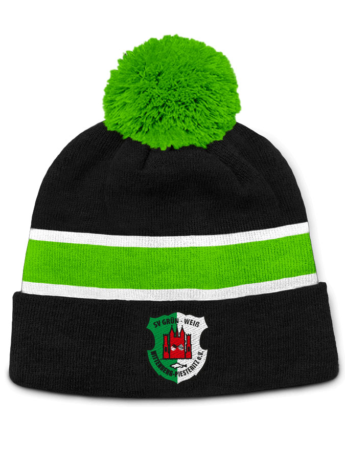 Bommelmütze Sticklogo