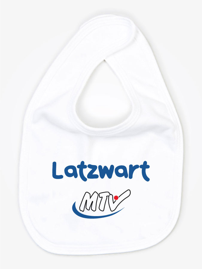 Babylätzchen Latzwart