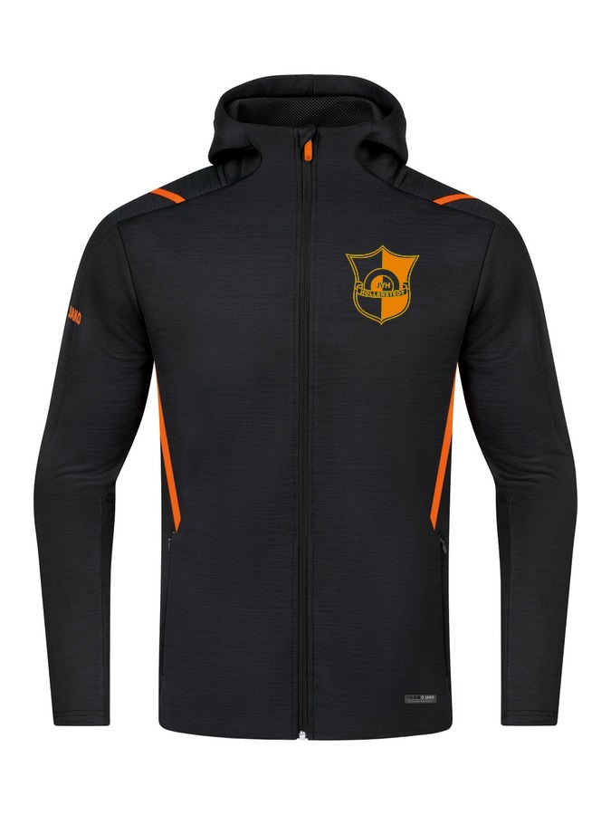 Jako Freizeitjacke Challenge mit Kapuze