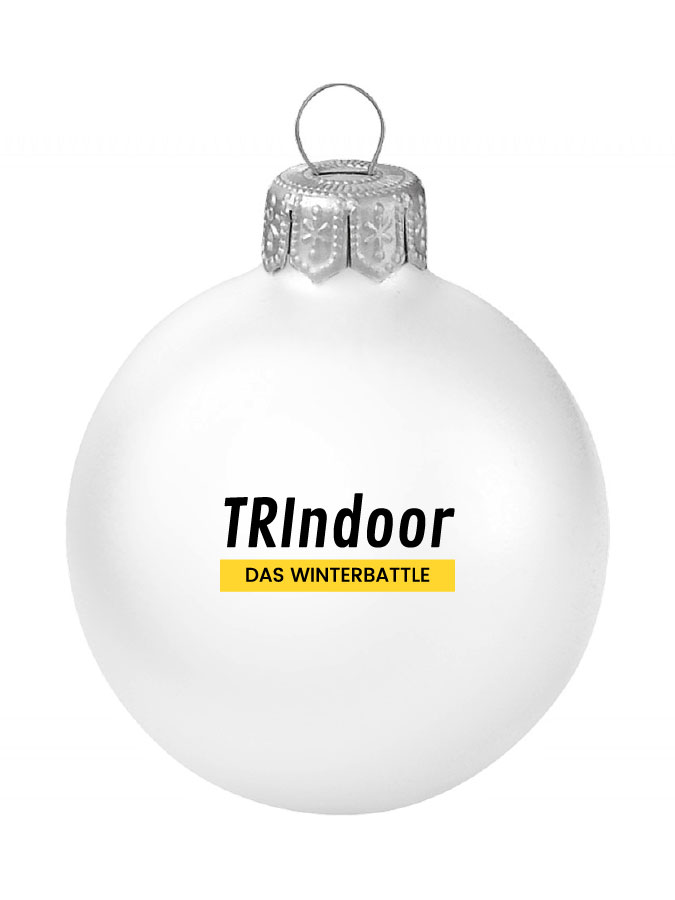 Weihnachtskugel Logo 8cm