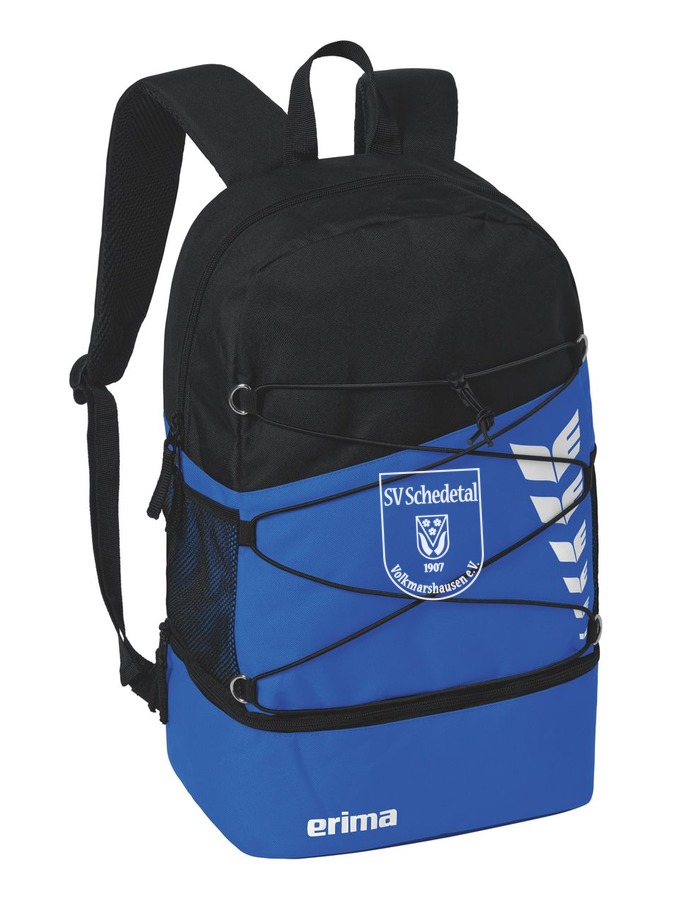 Erima Six Wings Rucksack mit Bodenfach