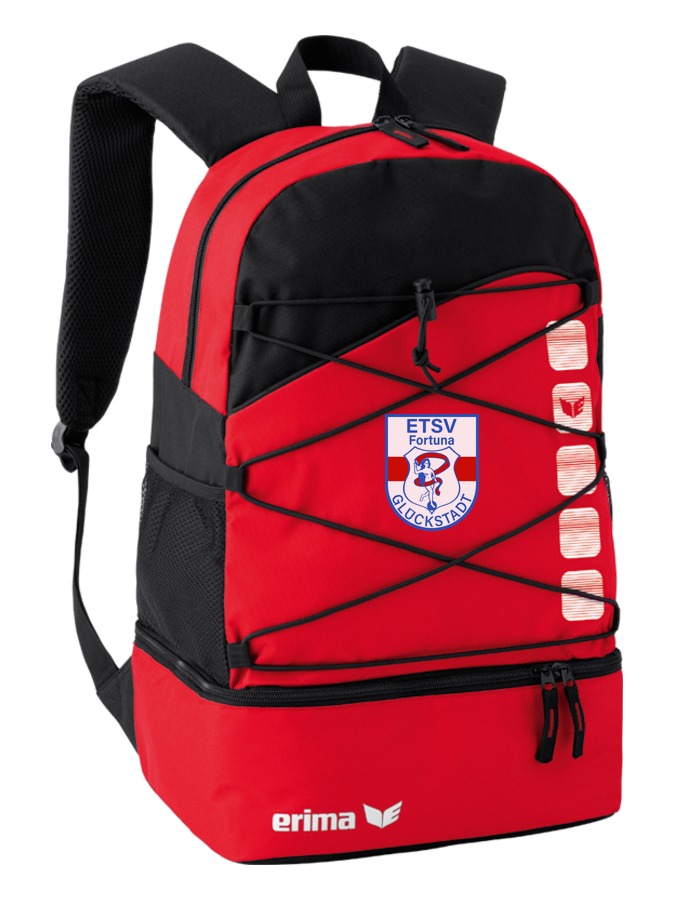 Erima Club 5 Multifunktionsrucksack mit Bodenfach