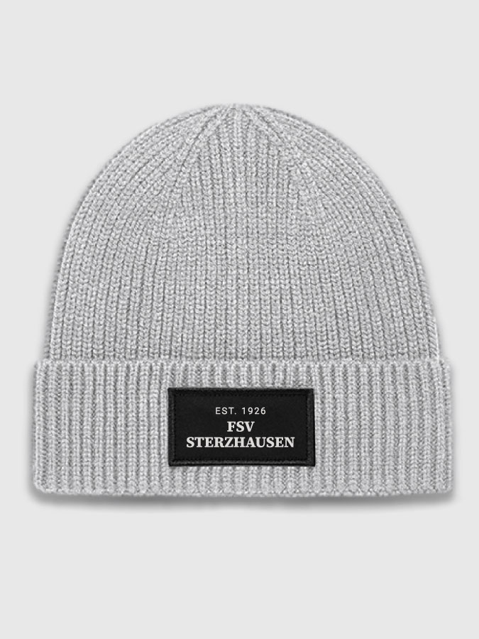 Rippstrick Beanie Natural