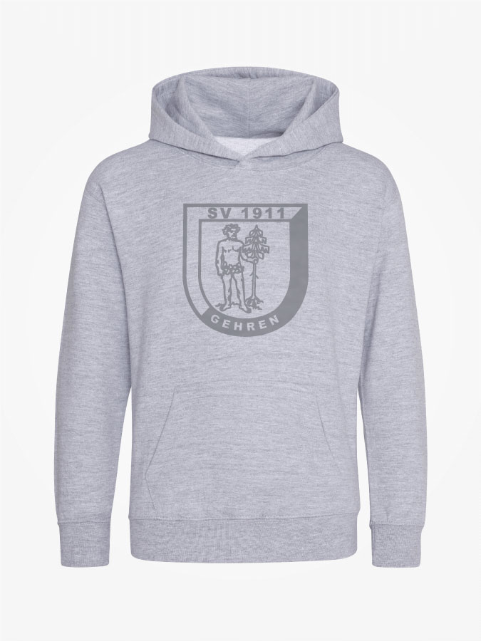 Hoodie All Grey Kids Unisex