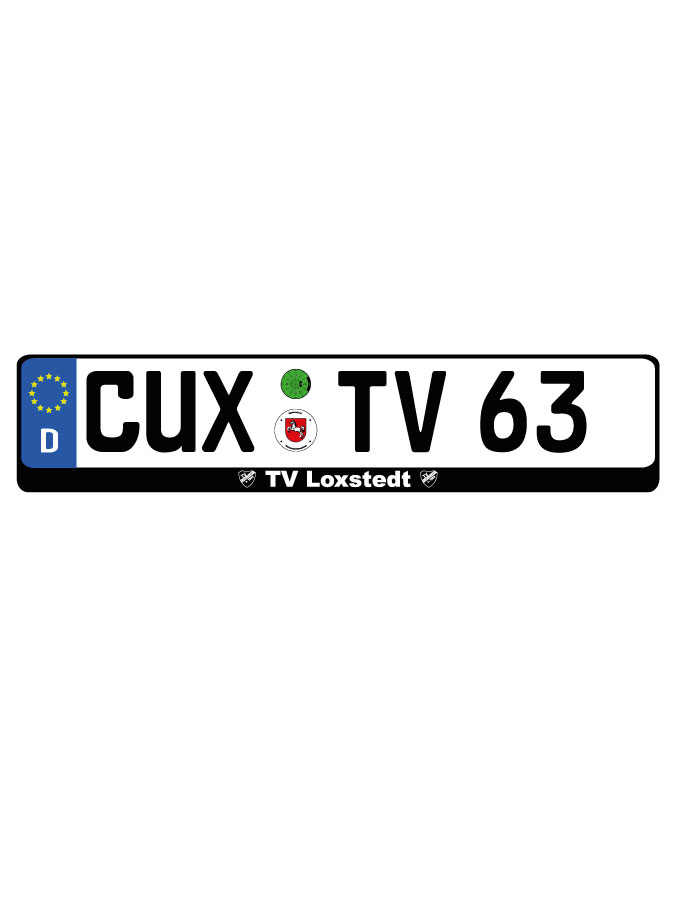 Kennzeichenhalter Kalden (2er Set)