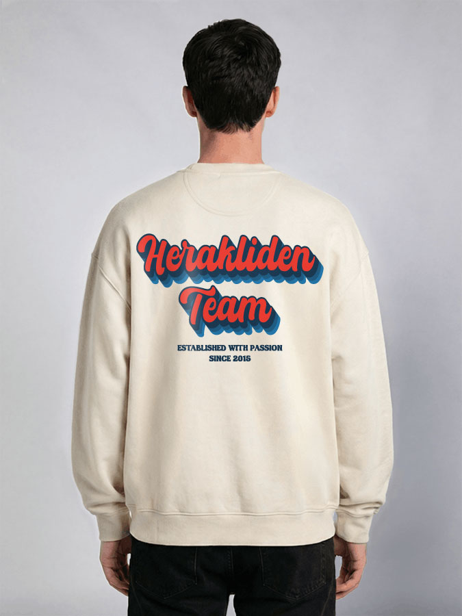 Oversized Sweater Vintage Herren