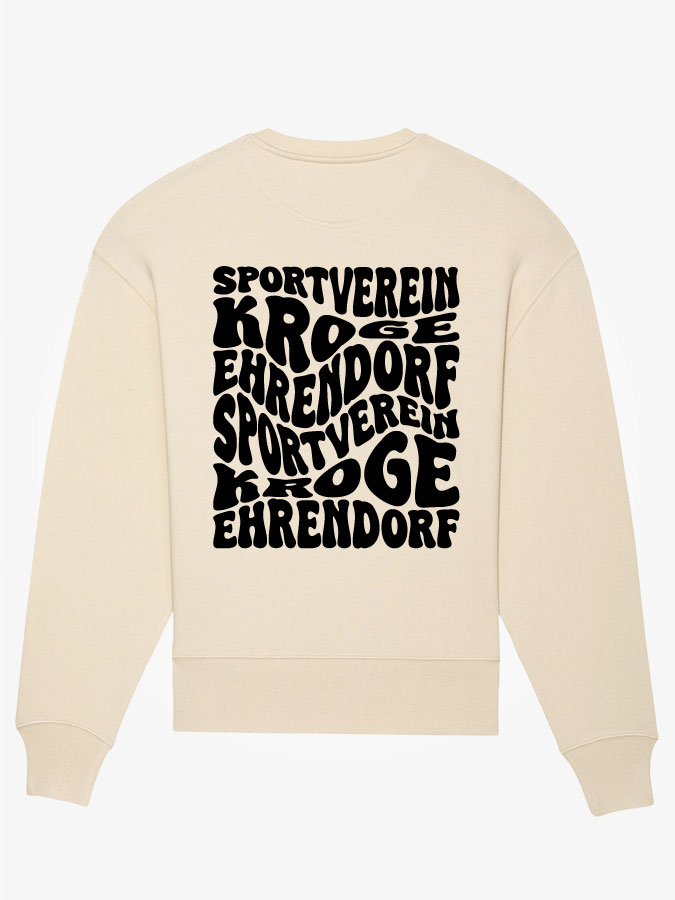 Oversized Sweater Wavy Herren
