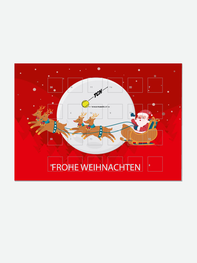 Adventskalender Schokolade