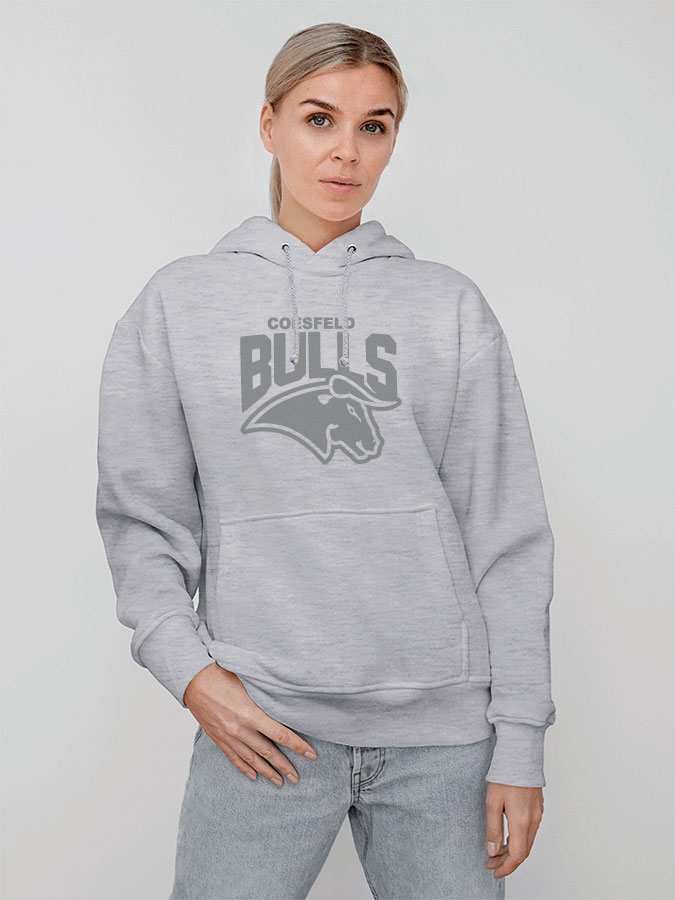 Hoodie All Grey Unisex