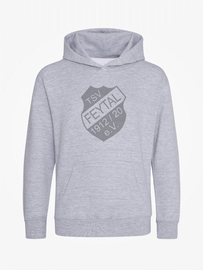 Hoodie All Grey Kids Unisex