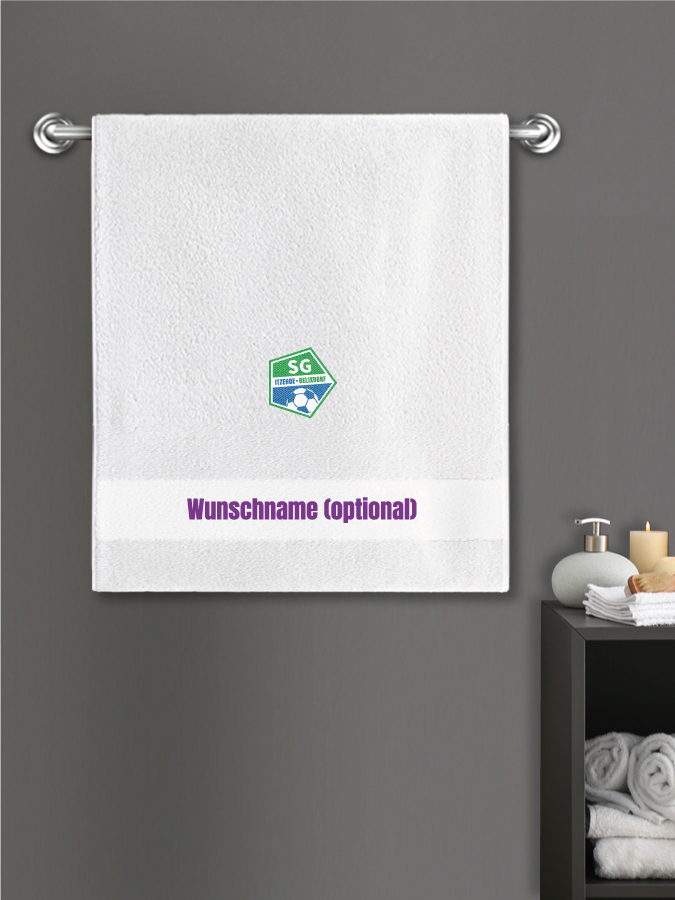 Badehandtuch Team Sticklogo