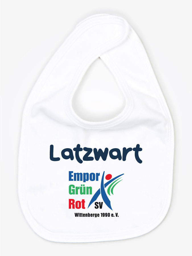 Babylätzchen Latzwart