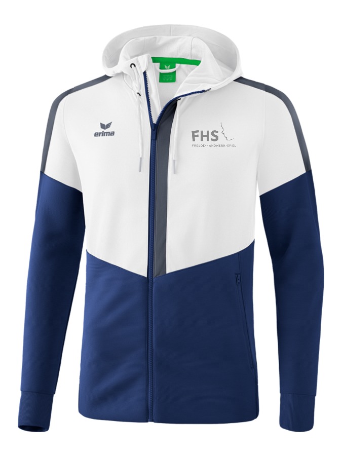 Erima Squad Trainingsjacke mit Kapuze
