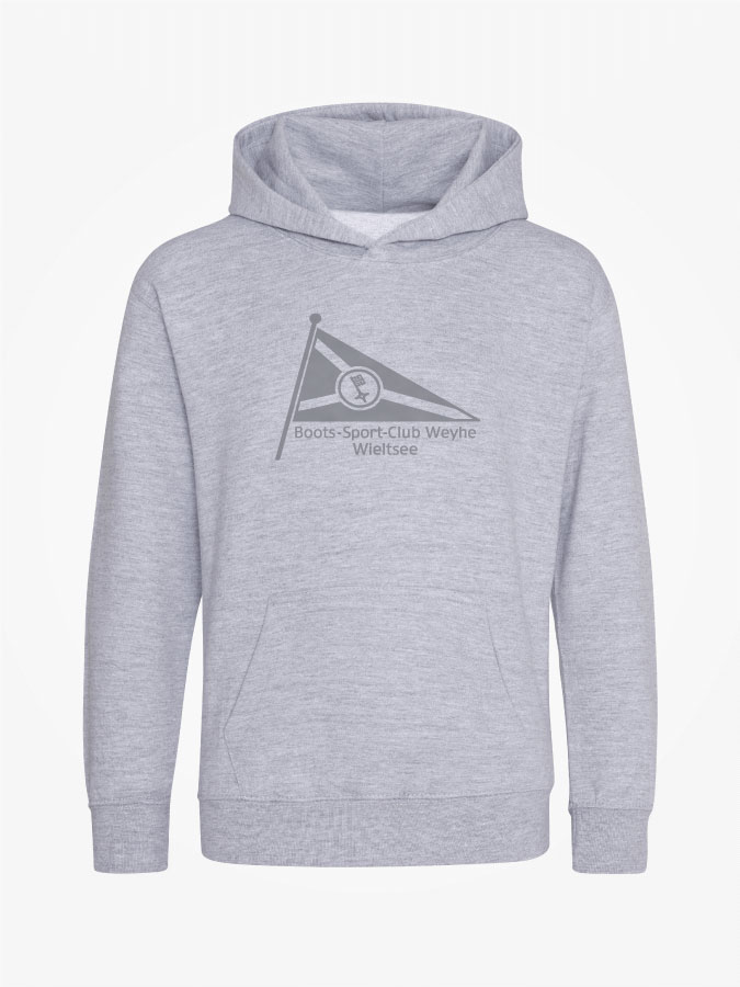 Hoodie All Grey Kids Unisex