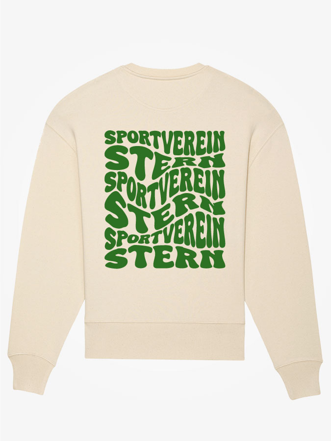 Sweatshirt Oversized Wavy Herren
