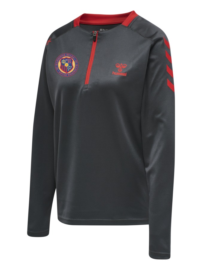 Hummel Action Poly Half Zip Sweat Damen