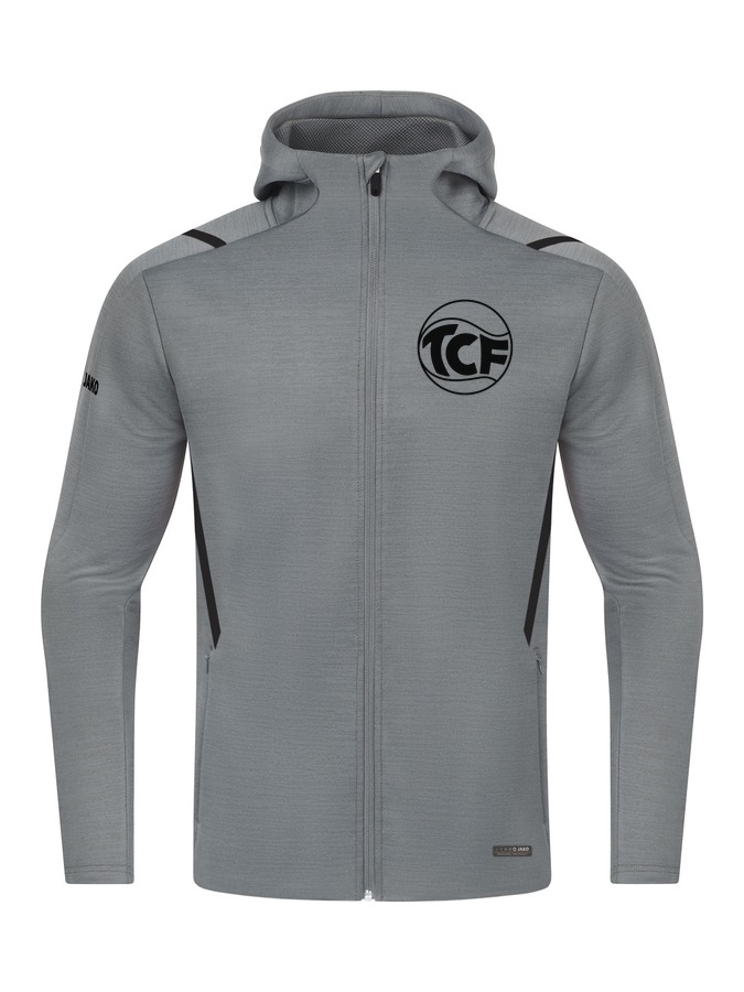 Jako Freizeitjacke Challenge mit Kapuze