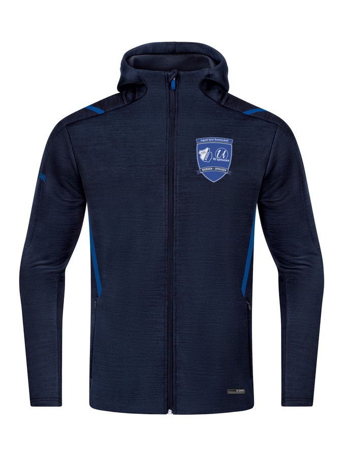 Jako Freizeitjacke Challenge mit Kapuze