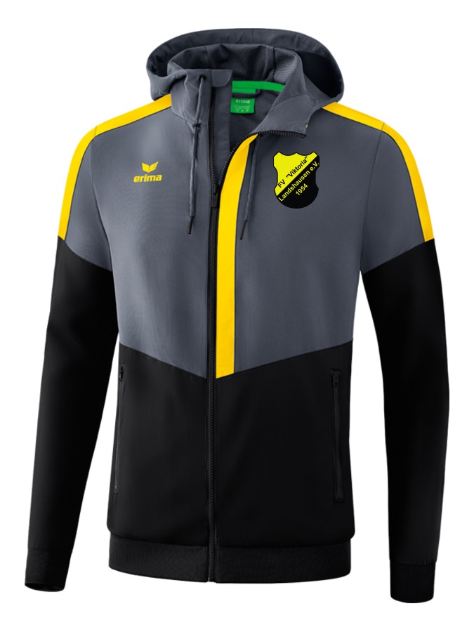 Erima Squad Tracktop Jacke mit Kapuze