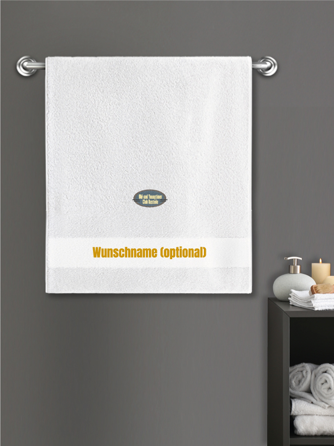 Badehandtuch Team Sticklogo