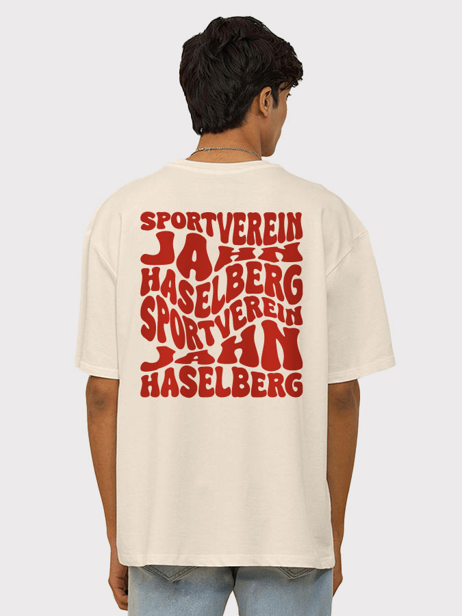 Oversized Shirt Wavy Herren