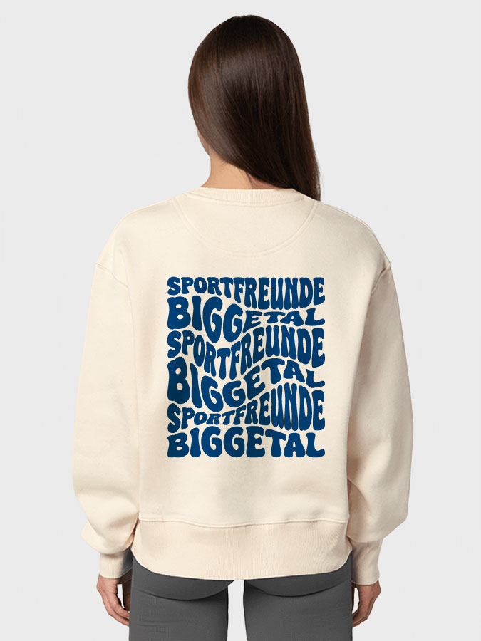 Sweatshirt Oversized Wavy Unisex