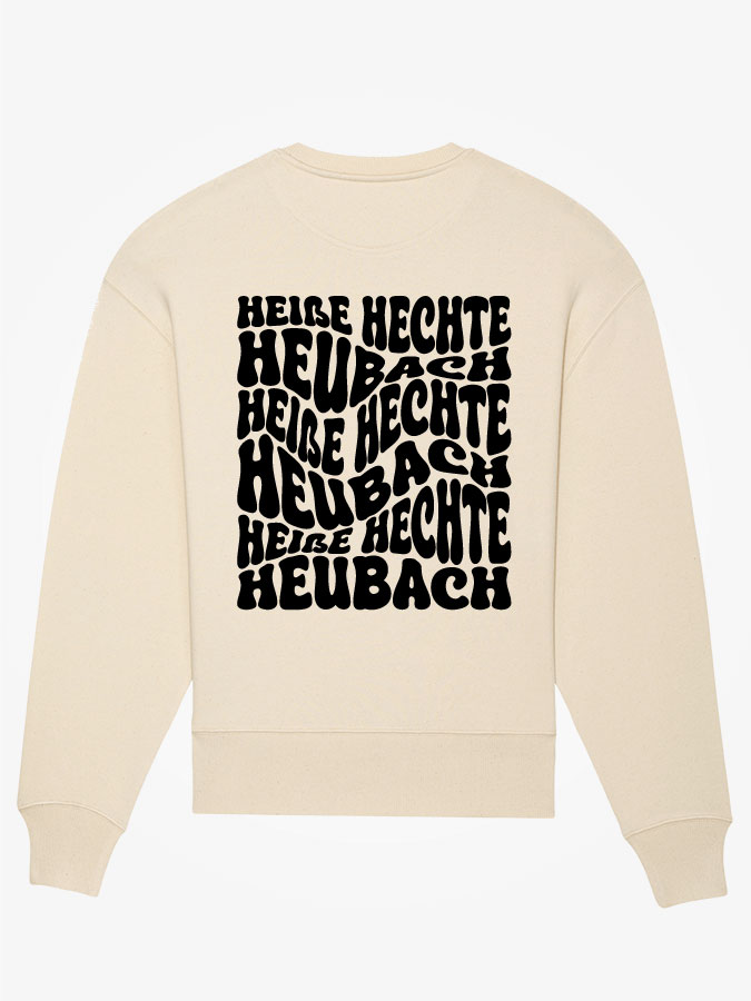 Sweatshirt Oversized Wavy Herren