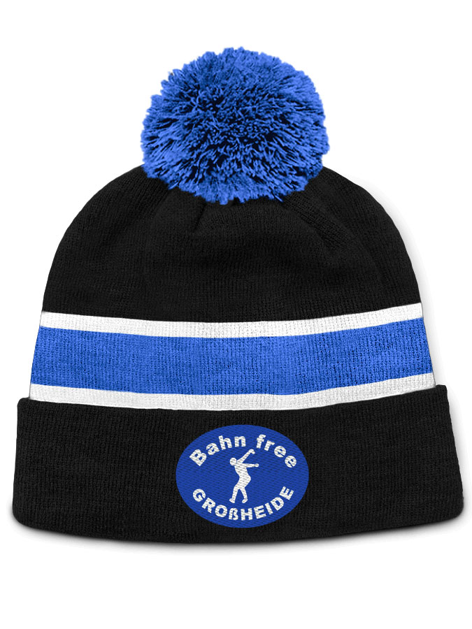 Bommelmütze Sticklogo