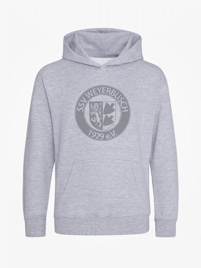 Hoodie All Grey Kids Unisex